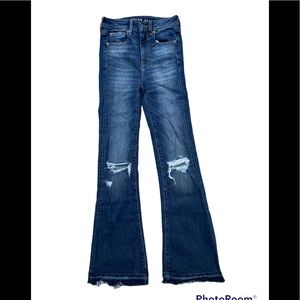 American Eagle high waisted jeans size 00